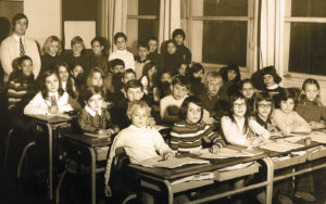 Classe de primaire CM2 (1971)