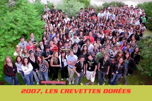 Promo ’07 « Départ à l’étranger », Les Crevettes Dorées