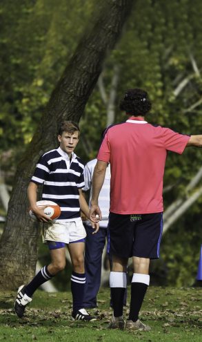 Nicolas à l'entrainement de rugby — Séjour scolaire de longue durée en Afrique du Sud
