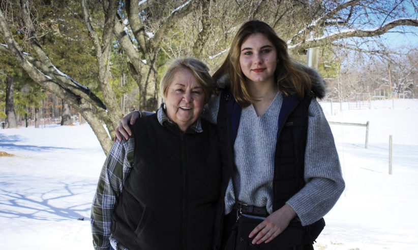 Charlotte et sa mère d'accueil — Une année en Virginie avec PIE