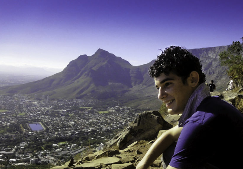 Boris, vue sur CapeTown, une année à l'étranger avec PIE