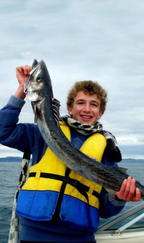 Raphaël et son poisson géant - Une année scolaire en Nouvelle-Zélande