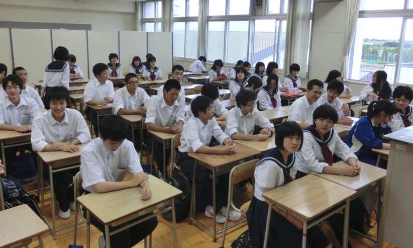 Une classe au Japon, par Aïmi | PIE